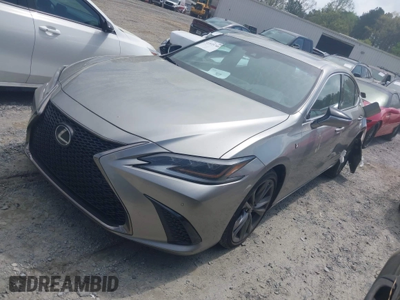 2019 Lexus ES with VIN 58ABZ1B19KU023027, listed as a IAAI auction lot 41935746 with 72,360 mi miles. Bid and sale history available at carsss.com. Image 2.
