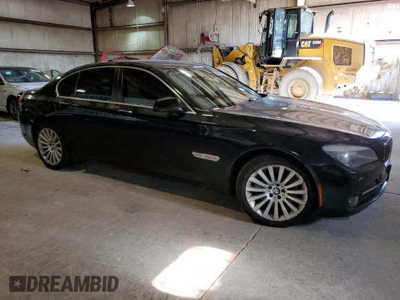 2012 BMW 7 Series 750i xDrive with VIN WBAKC6C56CC396851, listed as a Copart auction lot 64007085 with 149,218 mi miles and Clean title. Bid and sale history available at DreamBid. Image 4.