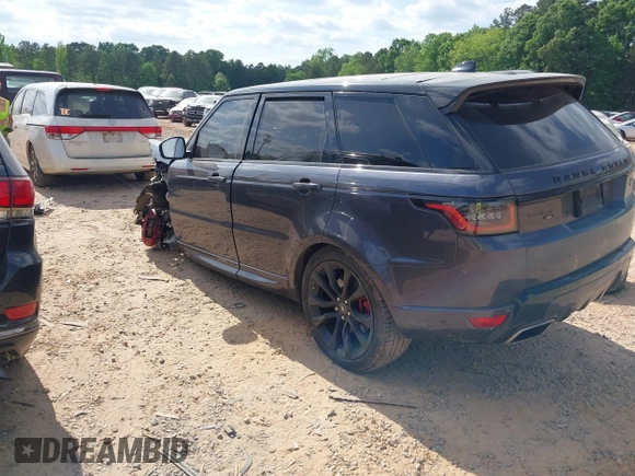 2021 Land Rover Range Rover Sport HST z VIN SALWS2RU6MA787289, wystawiony jako IAAI lot #42142855 z przebiegiem 45 729 mil mil oraz . Historia ofert i sprzedaży dostępna na DreamBid. Obrazek 3.