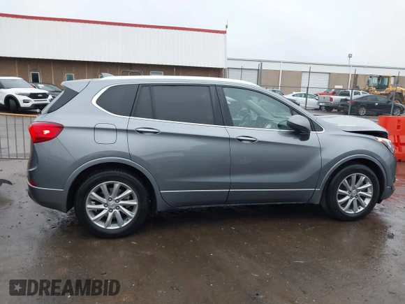 2020 Buick Envision Essence with VIN LRBFXCSA5LD115590, listed as a IAAI auction lot 41958835 with 53,250 mi miles and . Bid and sale history available at carsss.com. Image 13.