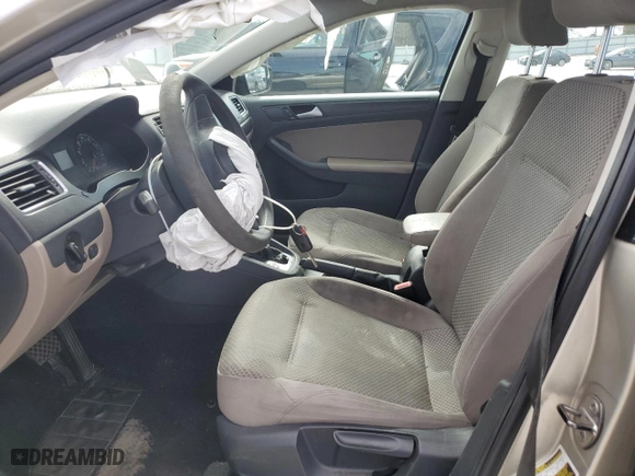 2014 Volkswagen Jetta Sedan S with VIN 3VW2K7AJ4EM223663, listed as a Copart auction lot 48313975 with 143,763 mi miles and Salvage Title. Bid and sale history available at carsss.com. Image 7.