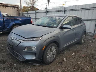 2019 Hyundai Kona Electric Limited with VIN KM8K33AG0KU053267, listed as a Copart auction lot 73444533 with 74,566 mi miles. Bid and sale history available at carsss.com. Image 1.