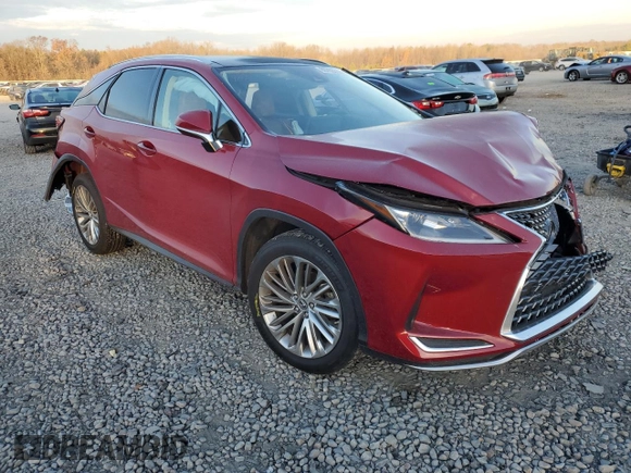2022 Lexus RX with VIN 2T2JZMAA6NC231101, listed as a Copart auction lot 80763233 with 53,337 mi miles. Bid and sale history available at carsss.com. Image 4.
