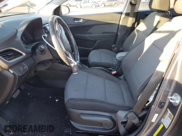 2019 Hyundai Accent Limited with VIN 3KPC34A33KE051989, listed as a Copart auction lot 87258804 with 67,527 mi miles and Non Repairable. Bid and sale history available at carsss.com. Image 7.