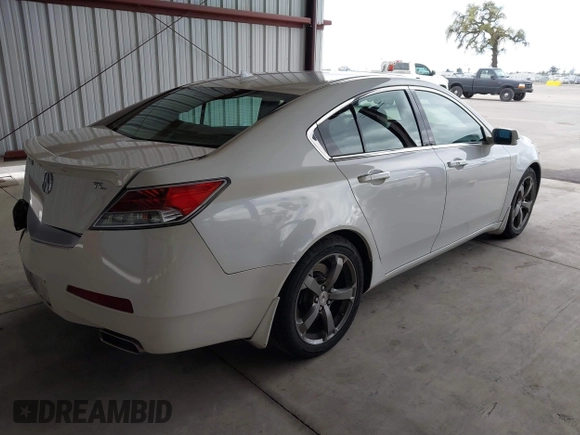 2010 Acura TL Tech with VIN 19UUA8F5XAA018664, listed as a IAAI auction lot 41746252 with 131,930 mi miles. Bid and sale history available at carsss.com. Image 4.