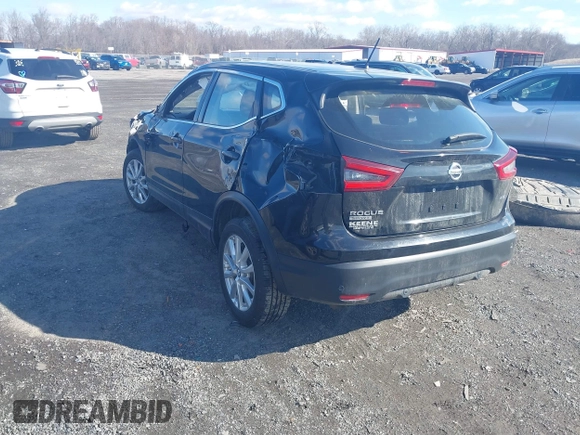 2022 Nissan Rogue S with VIN JN1BJ1AW8NW680493, listed as a IAAI auction lot 41595447 with 71,473 mi miles and . Bid and sale history available at DreamBid. Image 3.