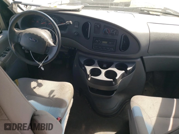 2008 Ford Econoline Cargo Commercial with VIN 1FTNE14W88DA08069, listed as a Copart auction lot 48592425 with 198,699 mi miles and Salvage title. Bid and sale history available at DreamBid. Image 8.