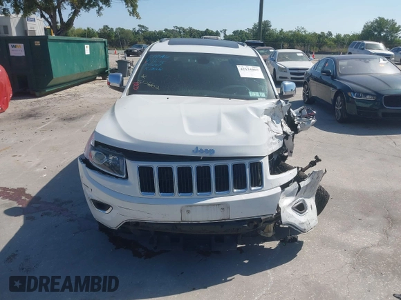 2014 Jeep Grand Cherokee Limited with VIN 1C4RJFBG7EC236572, listed as a IAAI auction lot 42134807 with 170,342 mi miles and . Bid and sale history available at DreamBid. Image 12.