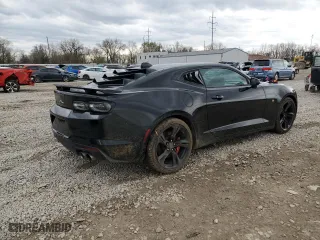 2023 Chevrolet Camaro 2SS with VIN 1G1FH1R78P0106336, listed as a Copart auction lot 48311965 with 0 mi miles and Salvage Title. Bid and sale history available at carsss.com. Image 3.