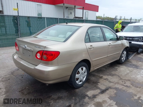 2008 Toyota Corolla CE with VIN 1NXBR32E48Z987758, listed as a IAAI auction lot 42004753 with 108,603 mi miles and . Bid and sale history available at DreamBid. Image 4.