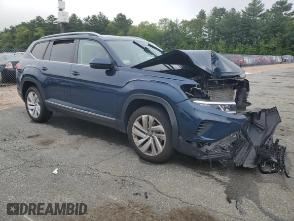 2021 Volkswagen Atlas SEL with VIN 1V2BP2CAXMC566223, listed as a Copart auction lot 56785655 with 101,229 mi miles and Salvage title. Bid and sale history available at DreamBid. Image 4.