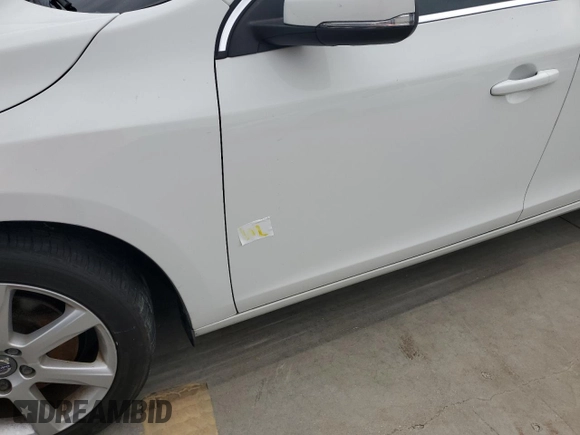 2017 Volvo V60 Premier with VIN YV140MEK1H1347758, listed as a Copart auction lot 74616154 with 0 mi miles and Salvage Title. Bid and sale history available at carsss.com. Image 13.