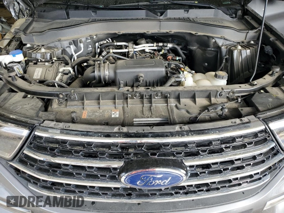 2021 Ford Explorer XLT with VIN 1FMSK8DH6MGB67294, listed as a Copart auction lot 52707955 with 59,470 mi miles and Salvage Title. Bid and sale history available at carsss.com. Image 12.