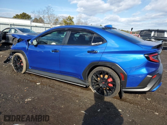 2022 Subaru WRX z VIN JF1VBAB68N8032300, wystawiony jako Copart lot #44021565 z przebiegiem Nie podano mil oraz Szkody całkowita. Historia ofert i sprzedaży dostępna na DreamBid. Obrazek 2.