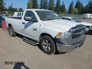 2016 Ram 1500 Tradesman with VIN 3C6JR6DG9GG376049, listed as a IAAI auction lot 42111229 with 107,057 mi miles and . Bid and sale history available at DreamBid. Image 1.
