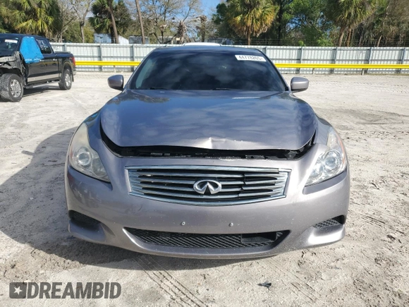 2008 Infiniti G37 Coupe Sport with VIN JNKCV64E08M101498, listed as a Copart auction lot 44778265 with 143,401 mi miles and Salvage Title. Bid and sale history available at carsss.com. Image 5.