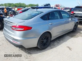 2020 Ford Fusion SE with VIN 3FA6P0HD4LR251532, listed as a IAAI auction lot 42214629 with 53,933 mi miles and . Bid and sale history available at DreamBid. Image 4.