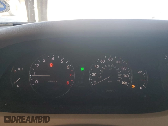 2008 Toyota Avalon XL with VIN 4T1BK36B58U302204, listed as a Copart auction lot 44815455 with 204,531 mi miles and Salvage Title. Bid and sale history available at carsss.com. Image 9.