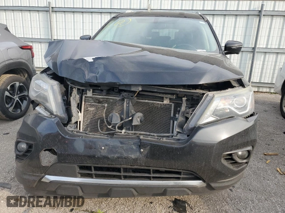 2018 Nissan Pathfinder SL with VIN 5N1DR2MN6JC632750, listed as a Copart auction lot 59013495 with 215,562 mi miles and Salvage title. Bid and sale history available at DreamBid. Image 5.