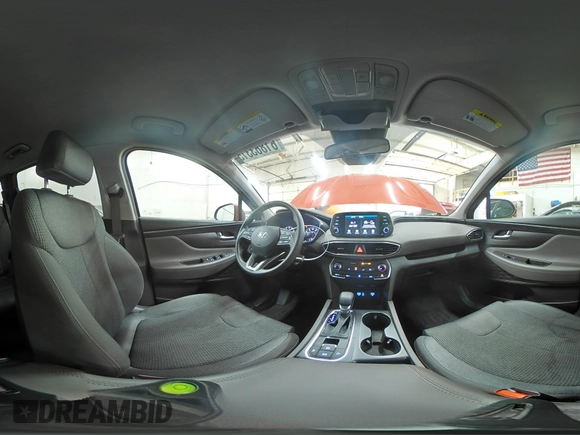 2019 Hyundai Santa Fe SE with VIN 5NMS2CAD4KH070822, listed as a Copart auction lot 61863315 with 74,865 mi miles and Salvage title. Bid and sale history available at DreamBid. Image 14.