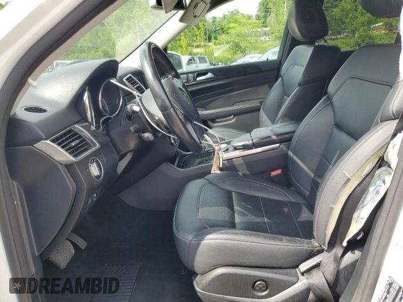 2015 Mercedes-Benz M 350 with VIN 4JGDA5HB8FA582087, listed as a Copart auction lot 62895635 with 95,928 mi miles and Salvage title. Bid and sale history available at DreamBid. Image 7.