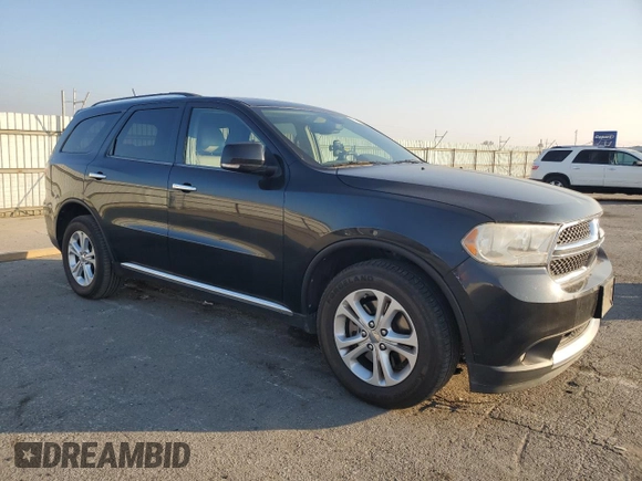 2013 Dodge Durango Crew with VIN 1C4SDHDT6DC614023, listed as a Copart auction lot 41464635 with 151,347 mi miles and Clean title. Bid and sale history available at DreamBid. Image 4.
