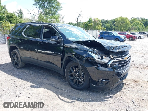 2021 Chevrolet Traverse LT Cloth with VIN 1GNERGKW1MJ270576, listed as a IAAI auction lot 40166565 with 40,674 mi miles. Bid and sale history available at carsss.com. Image 1.