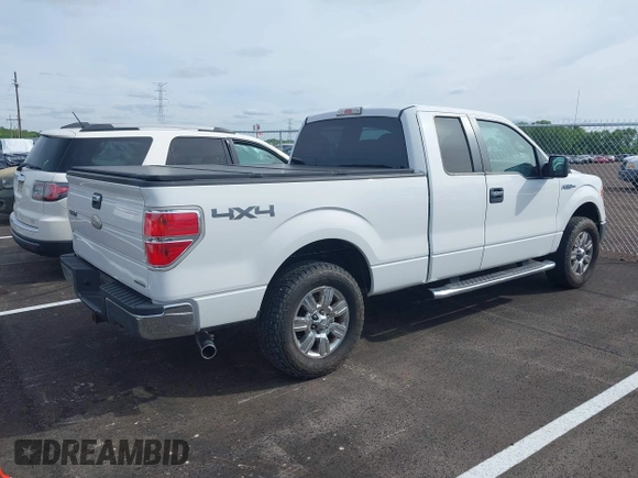 2012 Ford F-150 XL with VIN 1FTFX1EF1CFB32694, listed as a IAAI auction lot 42048993 with 144,091 mi miles. Bid and sale history available at carsss.com. Image 4.
