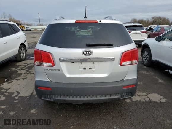 2012 Kia Sorento LX with VIN 5XYKTDA20CG188816, listed as a Copart auction lot 48737075 with 201,709 mi miles and Clean Title. Bid and sale history available at carsss.com. Image 6.