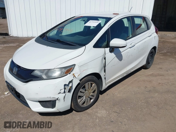 2015 Honda Fit LX with VIN 3HGGK5H54FM753706, listed as a IAAI auction lot 41793999 with 208,656 mi miles. Bid and sale history available at carsss.com. Image 18.