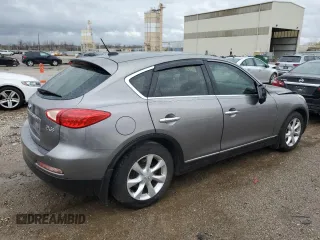 2010 Infiniti EX Journey with VIN JN1AJ0HR4AM752348, listed as a Copart auction lot 81100644 with 219,820 mi miles and Salvage Title. Bid and sale history available at DreamBid. Image 3.