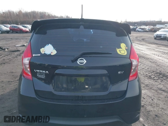 2017 Nissan Note S Plus with VIN 3N1CE2CP6HL365321, listed as a IAAI auction lot 40975823 with 65,771 mi miles and . Bid and sale history available at DreamBid. Image 16.
