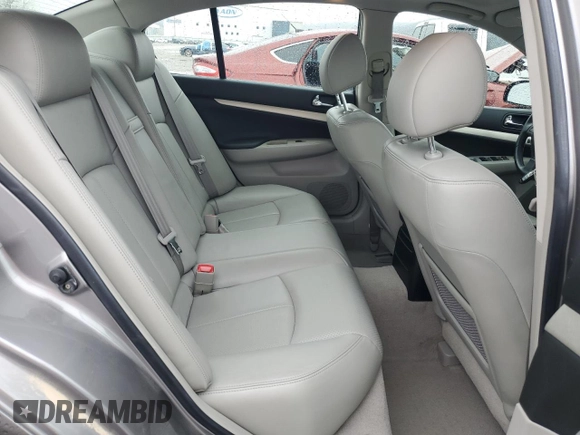 2008 Infiniti G35 Sedan x with VIN JNKBV61F38M254398, listed as a Copart auction lot 42715645 with 103,071 mi miles and Salvage Title. Bid and sale history available at carsss.com. Image 10.