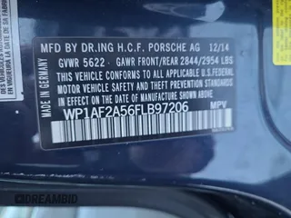 2015 Porsche Macan Turbo z VIN WP1AF2A56FLB97206, wystawiony jako Copart lot #44386585 z przebiegiem 117 376 mil mil oraz Czysty tytuł • Clean title. Historia ofert i sprzedaży dostępna na DreamBid. Obrazek 10.