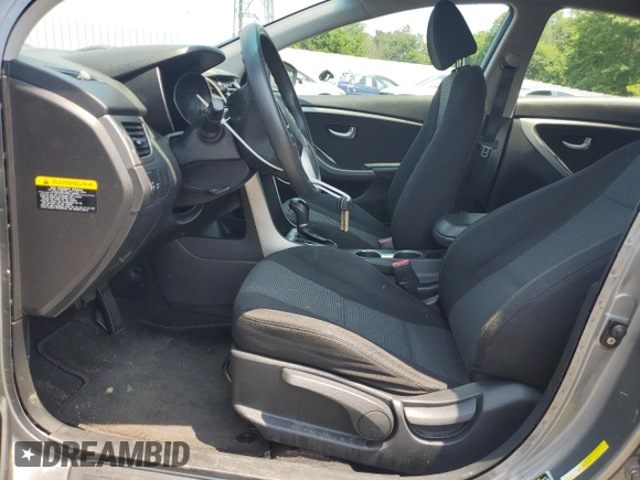 2017 Hyundai Elantra GT with VIN KMHD35LH4HU348374, listed as a Copart auction lot 63478134 with 128,792 mi miles and Clean Title. Bid and sale history available at carsss.com. Image 7.