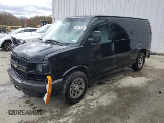 2013 Chevrolet Express Cargo with VIN 1GCSGAFX0D1161799, listed as a Copart auction lot 53079035 with 190,408 mi miles and Salvage Title. Bid and sale history available at DreamBid. Image 1.