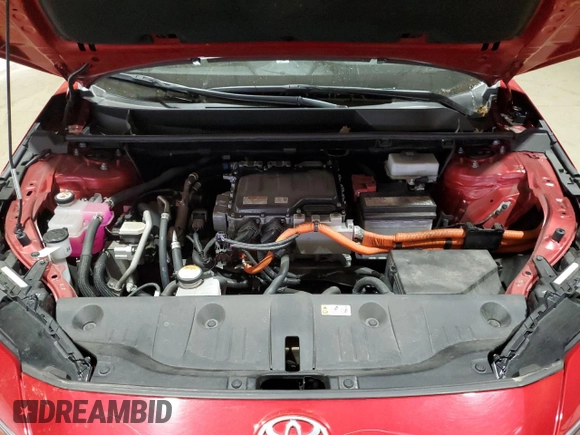 2023 Toyota bZ4X XLE with VIN JTMABACA3PA032826, listed as a Copart auction lot 49626575 with 45,061 mi miles and Salvage title. Bid and sale history available at DreamBid. Image 12.