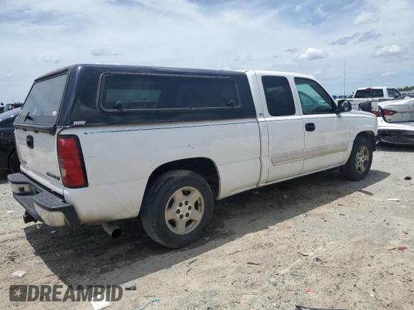 2005 Chevrolet Silverado 1500 LS with VIN 2GCEC19T351259657, listed as a Copart auction lot 60843785 with 162,230 mi miles and Salvage title. Bid and sale history available at DreamBid. Image 3.