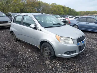 2009 Chevrolet Aveo 1LT with VIN KL1TD66E99B322197, listed as a IAAI auction lot 42185096 with Not provided miles and . Bid and sale history available at DreamBid. Image 1.