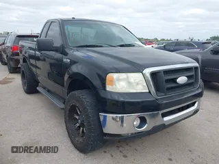 2008 Ford F-150 XL with VIN 1FTRF12W08KD27477, listed as a IAAI auction lot 42015623 with 210,714 mi miles. Bid and sale history available at carsss.com. Image 1.