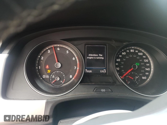2021 Volkswagen Atlas SE with VIN 1V2HR2CA4MC583846, listed as a Copart auction lot 56176645 with 75,026 mi miles and Salvage title. Bid and sale history available at DreamBid. Image 9.