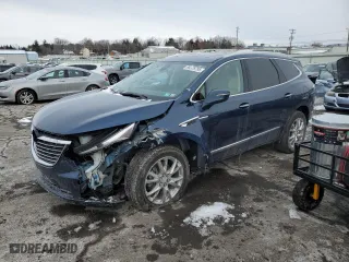 2022 Buick Enclave Essence with VIN 5GAEVAKW1NJ152208, listed as a Copart auction lot 89378795 with 45,840 mi miles and Salvage Title. Bid and sale history available at carsss.com. Image 1.