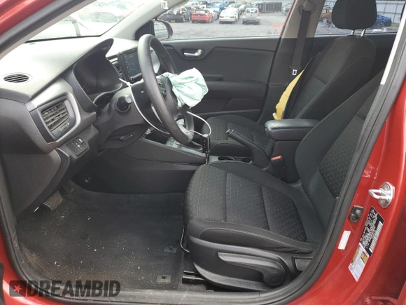 2019 Kia Rio S with VIN 3KPA24ABXKE208550, listed as a Copart auction lot 65918014 with 80,395 mi miles and Salvage Title. Bid and sale history available at carsss.com. Image 7.