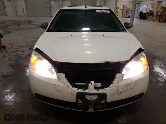 2008 Pontiac G6 GT with VIN 1G2ZH57N684209752, listed as a Copart auction lot 51534385 with 171,839 mi miles and Salvage Title. Bid and sale history available at carsss.com. Image 5.
