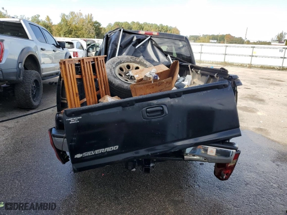 2006 Chevrolet Silverado 1500 LT2 with VIN 2GCEC13T161233617, listed as a Copart auction lot 78833394 with 214,237 mi miles and Salvage Title. Bid and sale history available at carsss.com. Image 6.