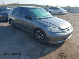 2004 Honda Civic LX with VIN 2HGES16504H634808, listed as a IAAI auction lot 41974085 with 201,392 mi miles. Bid and sale history available at carsss.com. Image 1.