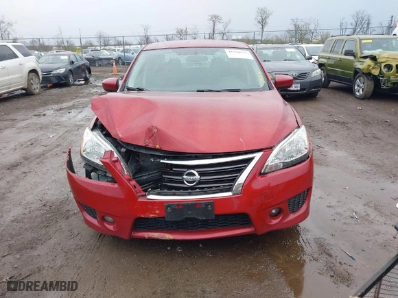 2014 Nissan Sentra SV with VIN 3N1AB7AP1EY262337, listed as a IAAI auction lot 41958717 with 132,976 mi miles. Bid and sale history available at carsss.com. Image 12.