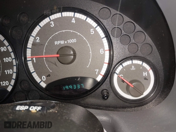 2007 Jeep Liberty Sport with VIN 1J8GK48K07W660822, listed as a IAAI auction lot 41993712 with 199,337 mi miles. Bid and sale history available at carsss.com. Image 11.