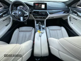 2018 BMW 5 Series M550i xDrive with VIN WBAJB9C55JB035226, listed as a Copart auction lot 60850325 with 156,183 mi miles and Clean title. Bid and sale history available at DreamBid. Image 9.