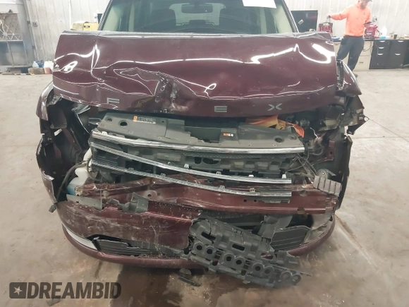 2017 Ford Flex SEL with VIN 2FMGK5C84HBA12813, listed as a IAAI auction lot 41687381 with 115,260 mi miles. Bid and sale history available at carsss.com. Image 6.